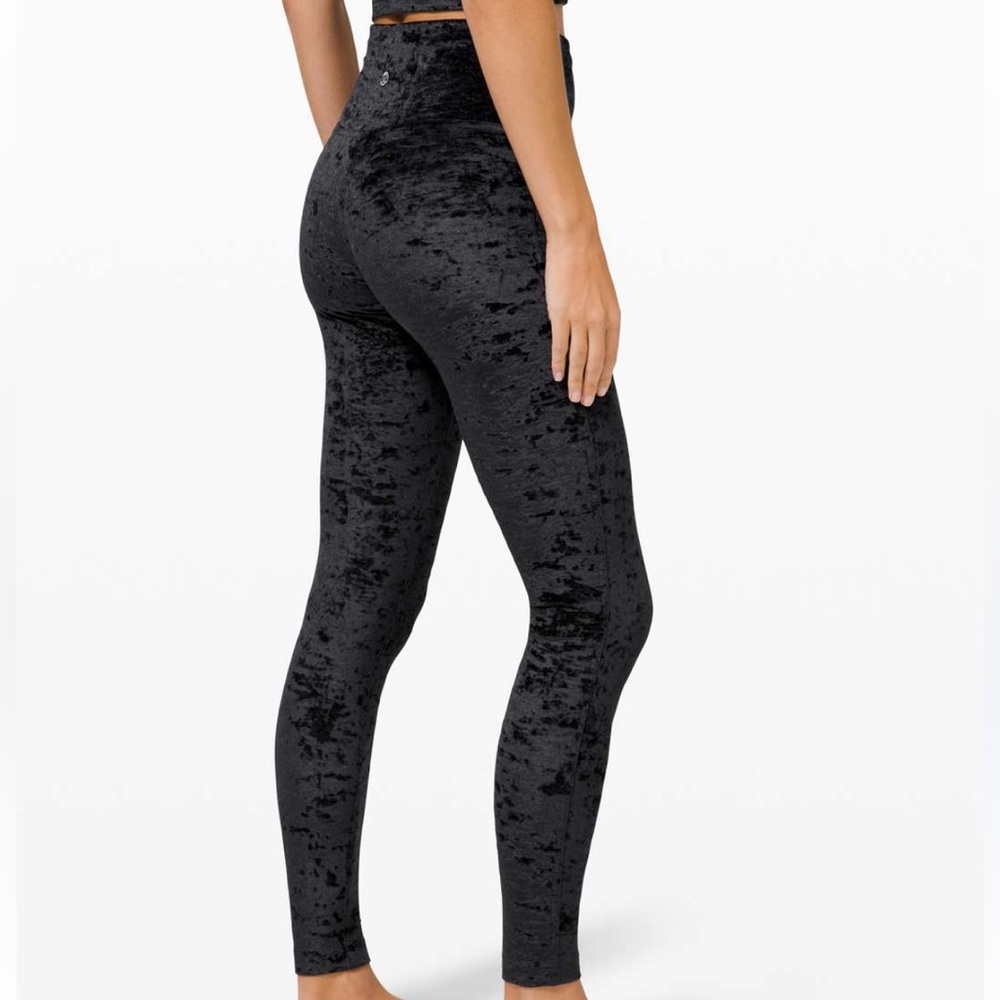 Lululemon crushed velvet align leggings